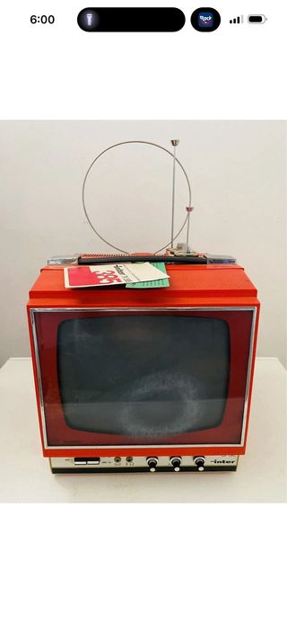 Inter TV 385 Vintage Space Age Design 1972 Spain