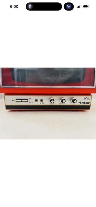 Inter TV 385 Vintage Space Age Design 1972 Spain