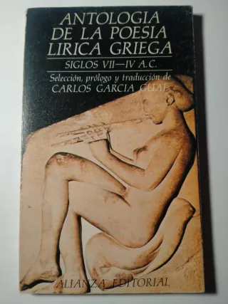 POESÍA CHINA. ANTOLOGÍA POESÍA GRIEGA. DESDE 8€