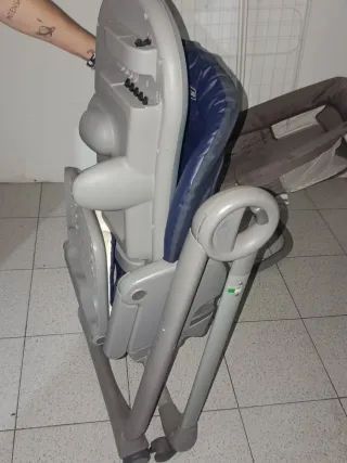 Trona Chicco azul y gris