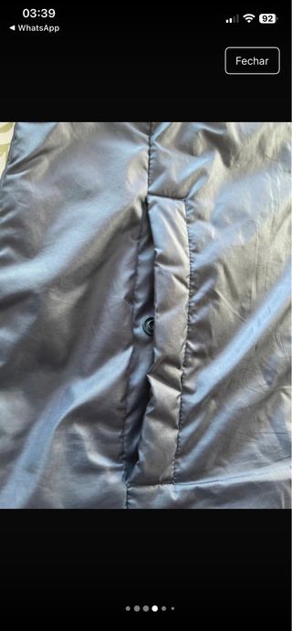 Casaco Adidas Azul Tamanho M