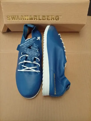 Zapatillas Swaanarlberg Piel Azul Talla 41