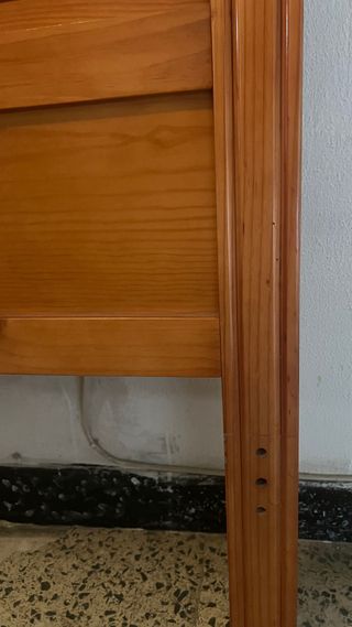 2 cabeceros madera cama 90cm