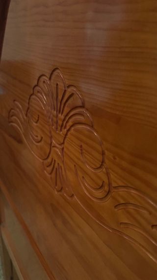 2 cabeceros madera cama 90cm