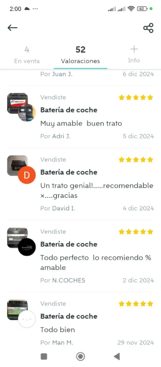 Batería Coche Mercedes 12V 74Ah 680A