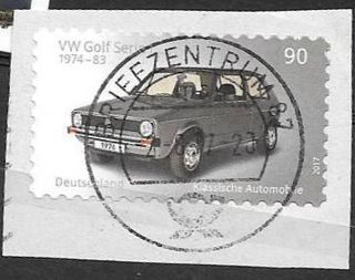 Francobollo Germania 2017 VW Golf Serie 1
