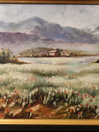 Lote 3 Óleos sobre lienzo de Agustín Garren