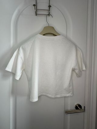Camiseta Pull&Bear corta blanca
