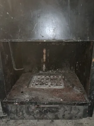 Chimenea/caldera leña metal