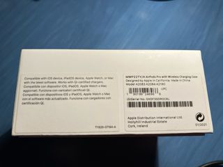 Caja Original Apple AirPods Pro v1