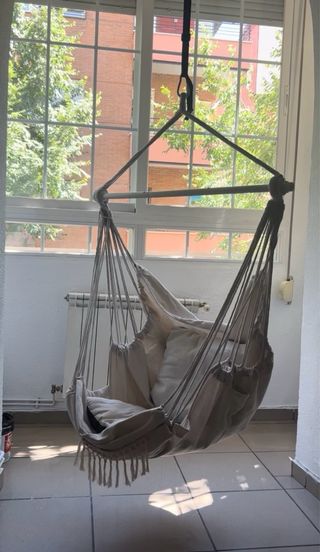 Hamaca Chihee Algodón Beige