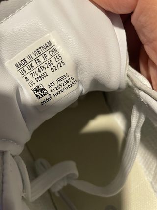 Adidas Samba Plateadas Talla 41 1/3