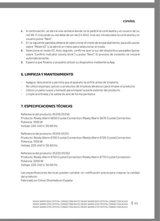 Radiador Eléctrico Gridinlux Wi-Fi