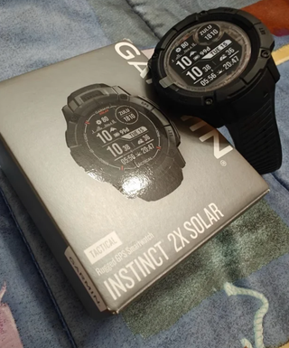 Reloj Garmin Instinct 2X Tactical Solar Negro