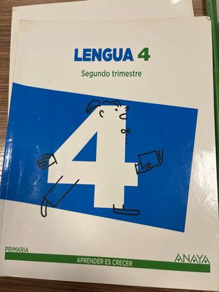 Libro Lengua 4 Primaria 2 y 3 Trimestre