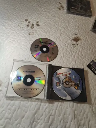 Coolboarders 3 PS1 + Medal of Honor + Moto Racer