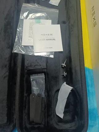 Guitarra Nexg con funda y accesorios