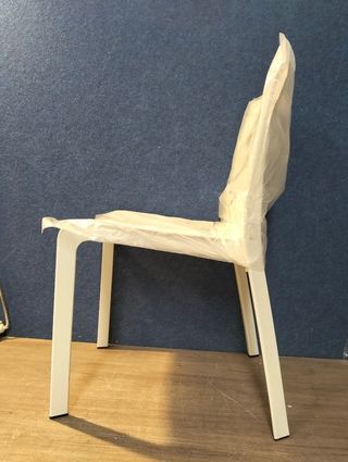 Juego 5 Sillas Jardín Cocktail Plástico Blanco