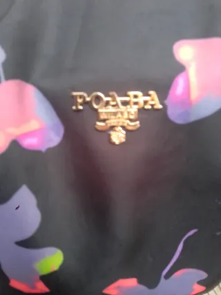 Mochila Poaba Negra Multicolor