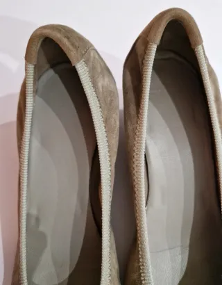 Scarpe Frau marroni scamosciate