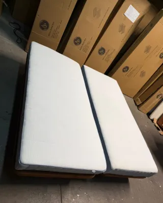 Base de cama con colchón IKEA