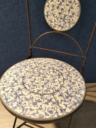 Silla de Comedor para Exterior (cerámico)