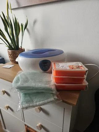 Pack Parafina Calentador y complementos