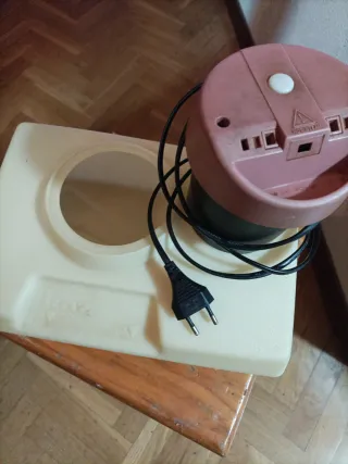 Humidificador Beige y Rosa