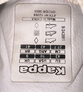 Zapatillas Kappa Blancas Hombre 43