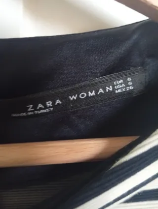 Vestito marinaro Zara righe blu e bianche