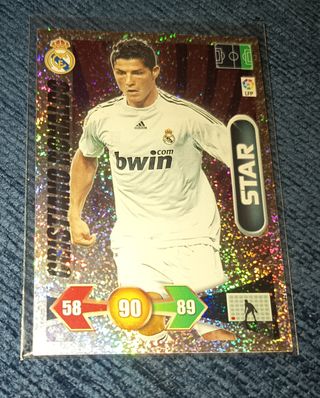 Cromo Cristiano Ronaldo Adrenalyn 2009-2010 Star
