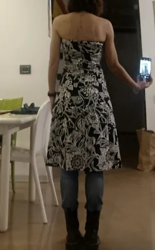 Abito Zara fantasia floreale