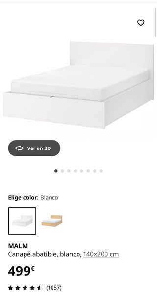 Cama IKEA PORTE INCLUIDO