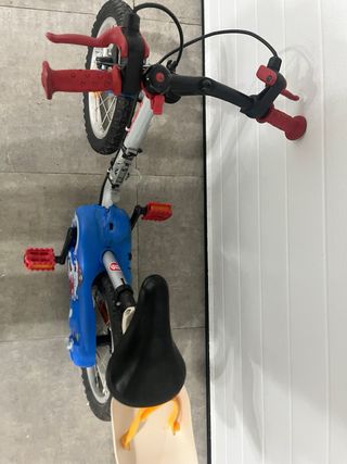 Bicicleta infantil BTWIN azul