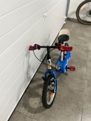 Bicicleta infantil BTWIN azul