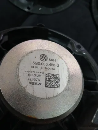 4 Altavoces VW 6AH 5G0.035.453.G