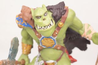 Green Orc Troll Warcraft Fantasy Statue Figure