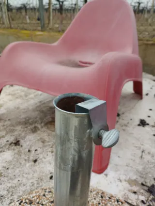 Base para sombrilla de hormigón