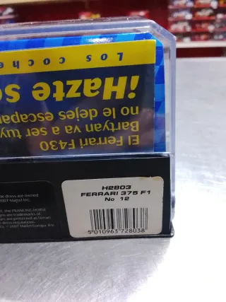 Scalextric Super Slot Ferrari 375 F1 dorsal 12