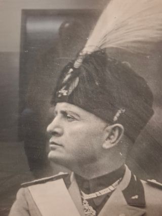 Cuadro Fotográfico Mussolini