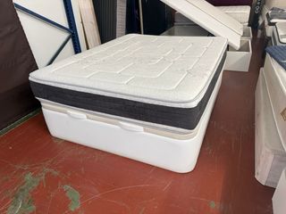 CANAPE Y COLCHON SUEÑOS VISCO 150x190