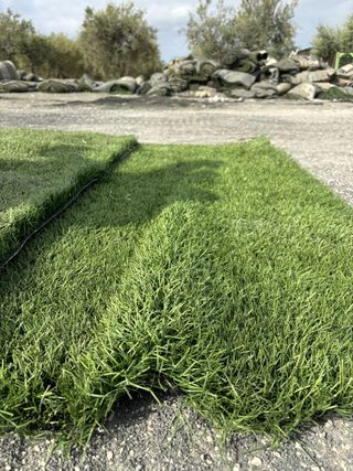 Césped artificial reciclado