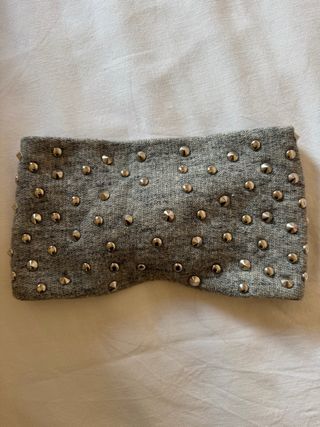 Copricapo lana TWIN SET con borchie