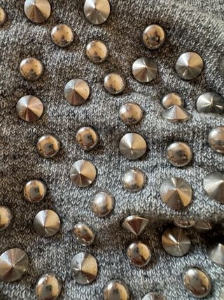 Copricapo lana TWIN SET con borchie