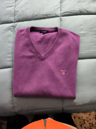 Jersey Gant Morado V-Neck