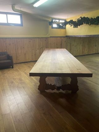 Mesa Rústica Madera Maciza