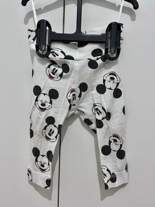 Body y mallas Mickey 3-6 meses