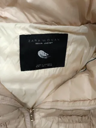 Plumífero Zara rosa