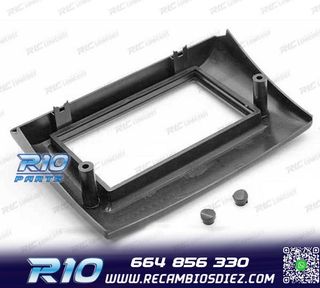 MARCO NEGRO PARA RADIO 2-DIN PARA FIAT STILO