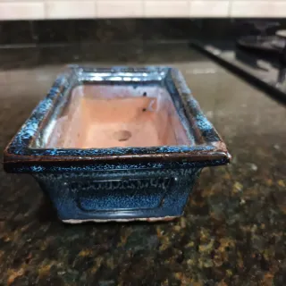 Macetero Cerámico Bonsái. Nuevo